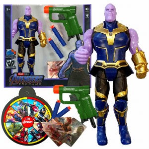 ZESTAW THANOS BROŃ AKCESORIA AVENGERS LED