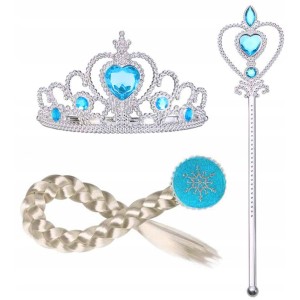 ZESTAW AKCESORIA ELZA KRAINA LODU FROZEN KORONA