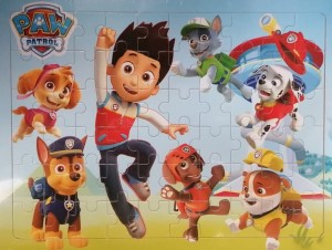 PUZZLE DREWNIANE PSI PATROL FILM CHASE RYDER SKYE 60 EL 