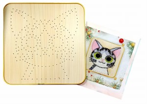 ZESTAW STRING ART OBRAZ DIY ZRÓB TO SAM PREZENT