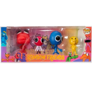 FIGURKI ROBLOX ZESTAW RAINBOW FRIENDS 4 SZTUK W2