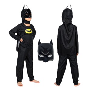 STRÓJ KOSTIUM BATMAN + MASKA Led