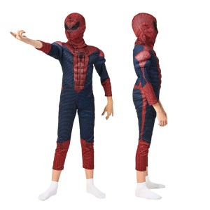 STRÓJ MIĘŚNIE SPIDERMAN KARNAWAŁ KOSTIUM