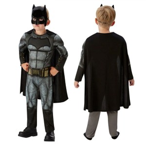 STRÓJ BATMAN MIĘŚNIE SUPERBOHATER DELUXE + MASKA