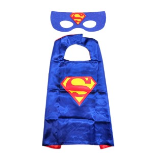 SUPERMAN PELERYNA + MASKA AVENGERS KOSTIUM STRÓJ 