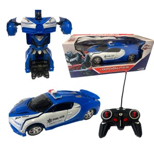SAMOCHÓD POLICYJNY ZDALNIE STEROWANY NA PILOTA AUTOBOT