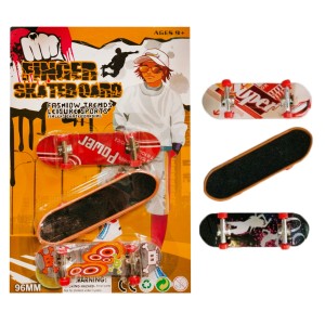 FINGERBOARD MINI DESKOROLKA NA PALCE 3 SZTUKI ZESTAW