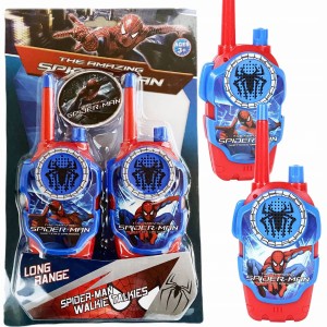 SPIDERMAN WALKIE TALKIE KRÓTKOFALÓWKI ŁOKI TOKI DLA DZIECI
