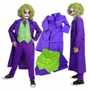 STRÓJ JOKER KLAUN DLA DZIECI KOSTIUM DLA CHŁOPCÓW