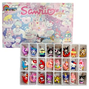 KALENDARZ ADWENTOWY BOŻE NARODZENIE HELLO KITTY KUROMI ŚWIĘTA SUPERBOHATER