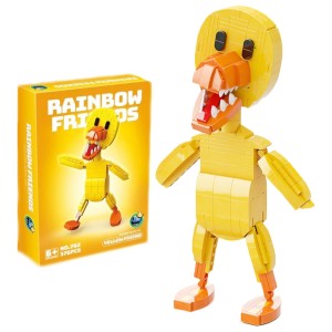 KLOCKI RAINBOW FRIENDS YELLOW FRIEND 376 ELEMENTÓW ŻÓŁTY FIGURKA ROBLOX