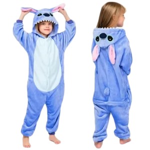 STRÓJ Stich KOSTIUM POKEMON COSPLAY PIŻAMA