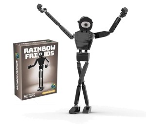 KLOCKI RAINBOW FRIENDS BLACK FRIEND 241 ELEMENTÓW CZARNY FIGURKA ROBLOX 