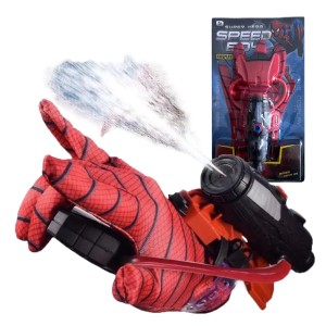 WYRZUTNIA SIECI WODY SPIDERMAN RĘKAWICA PISTOLET SUPERBOHATER AVENGERS
