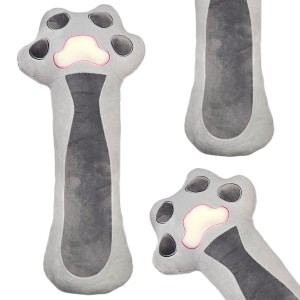 MASKOTKA PODUSZKA Kocia Łapka PLUSZAK Łapa 50 cm DŁUGI KOT PRZYTULANKA