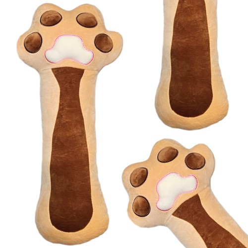 KOCIA ŁAPKA ŁAPAK KOT Brązowa 50 cm.jpg