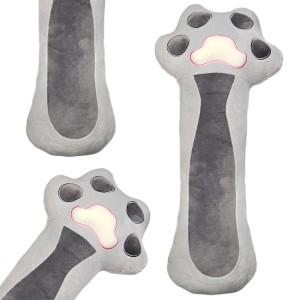 MASKOTKA PODUSZKA Kocia Łapka PLUSZAK Łapa 70 cm DŁUGI KOT PRZYTULANKA 