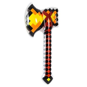 MIECZ DMUCHANY MINECRAFT PIXEL SIEKIERA SIEKIERKA 70 cm DLA DZIECI MŁOT