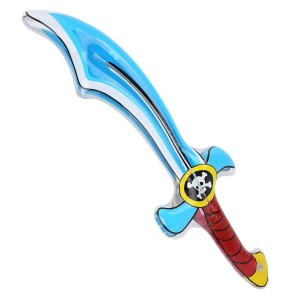 ZABAWKA DMUCHANA SZABLA PIRATA PIRACKA MIECZ PIRACKI 70 cm MIECZ DMUCHANY