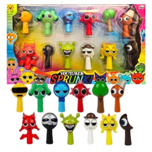 FIGURKI SPRUNKI INCREDIBOX MEGA ZESTAW FIGUREK Z GRY SPRUNKI HIT 12 SZTUK 