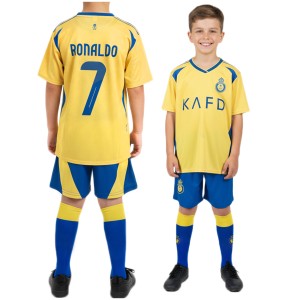 KOMPLET PIŁKARSKI Ronaldo AL-NASSR + GETRY  STRÓJ SPORTOWY