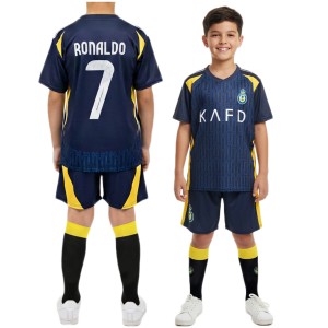 KOMPLET PIŁKARSKI Ronaldo AL-NASSR + GETRY  STRÓJ SPORTOWY