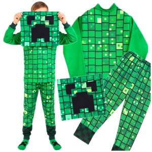 MINECRAFT KOSTIUM CREEPER STRÓJ NA BAL PRZEBIERAŃCÓW