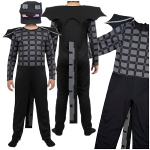 MINECRAFT KOSTIUM SMOK ENDERDRAGON STRÓJ NA BAL PRZEBIERAŃCÓW