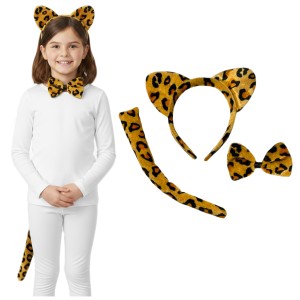 STRÓJ KOSTIUM ZESTAW GEPARD KOT