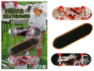 FINGERBOARD MINI DESKOROLKA NA PALCE 3 SZTUKI ZESTAW 