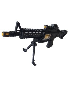 KARABIN LED NA BATERIE ŚWIATŁO DŹWIĘK 45 cm